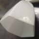 Applique ancienne porcelaine blanche salle de bain art déco 1930 tulipe opaline