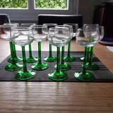 White wine glasses