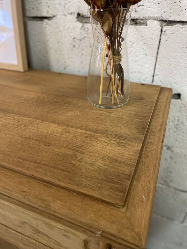 Buffet parisien bois clair  brut et patiné