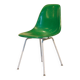Chaise DSX -H base verte de Charles et Ray Eames Herman Miller, 1960'