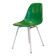 Chaise DSX -H base verte de Charles et Ray Eames Herman Miller, 1960'