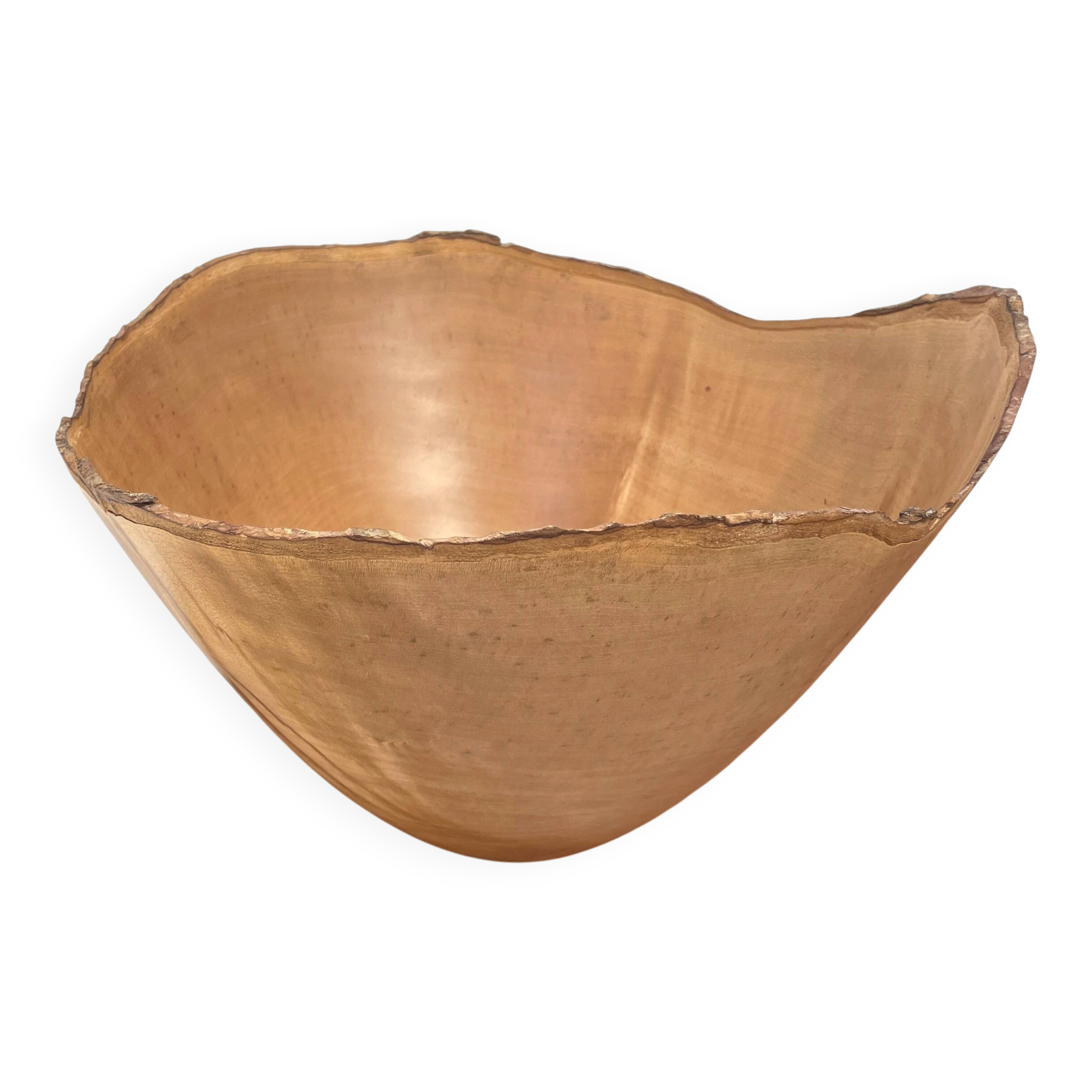 Sycamore monoxyle cup by Ralph Ribour