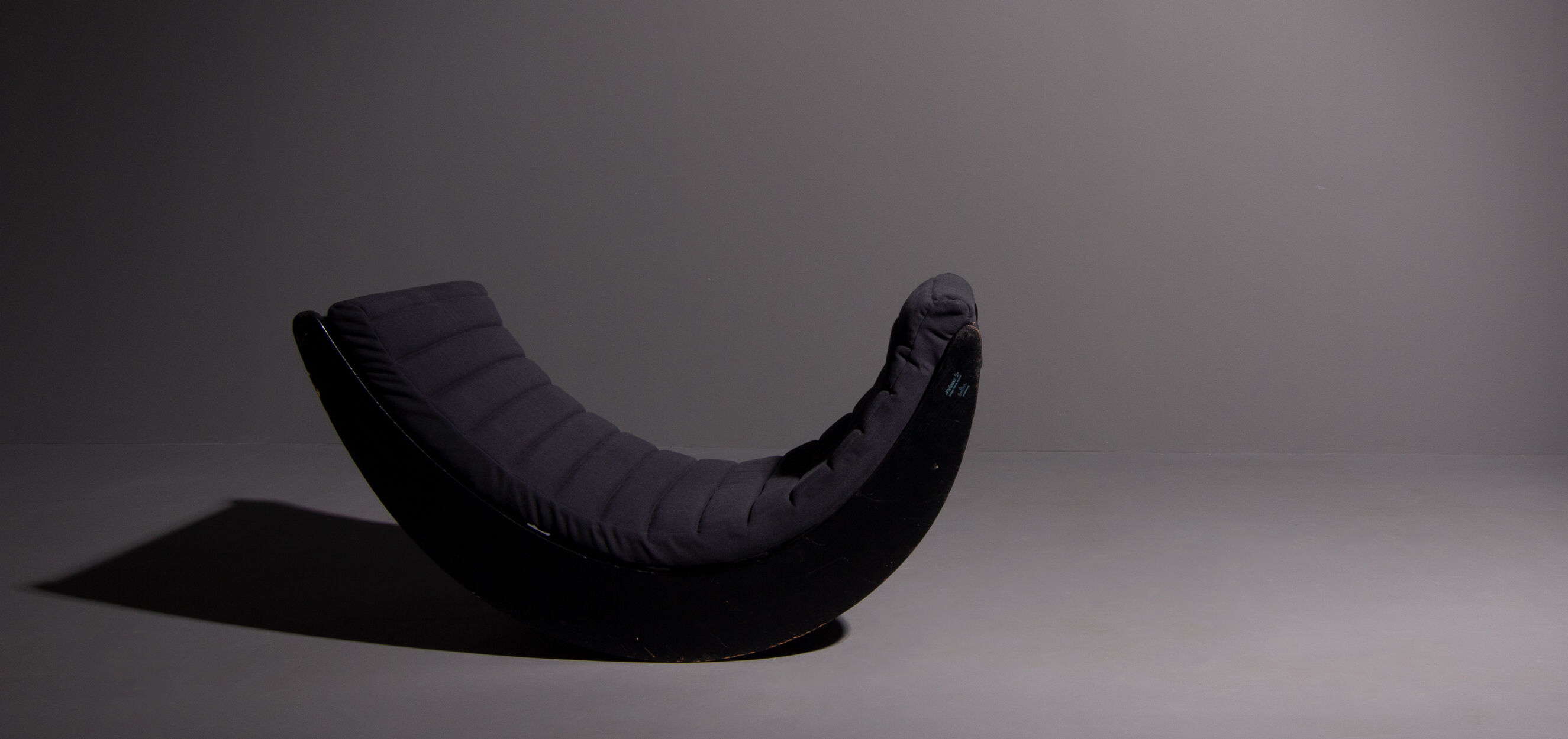 Verner Panton rocking chair produced by Rosenthal