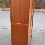 Parisian golden oak cabinet 1950