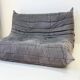 Togo 2-seater sofa "Ligne Roset", mouse grey