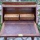 Small lady's secretary in mahogany and gilded brass from the Napoleon III period.