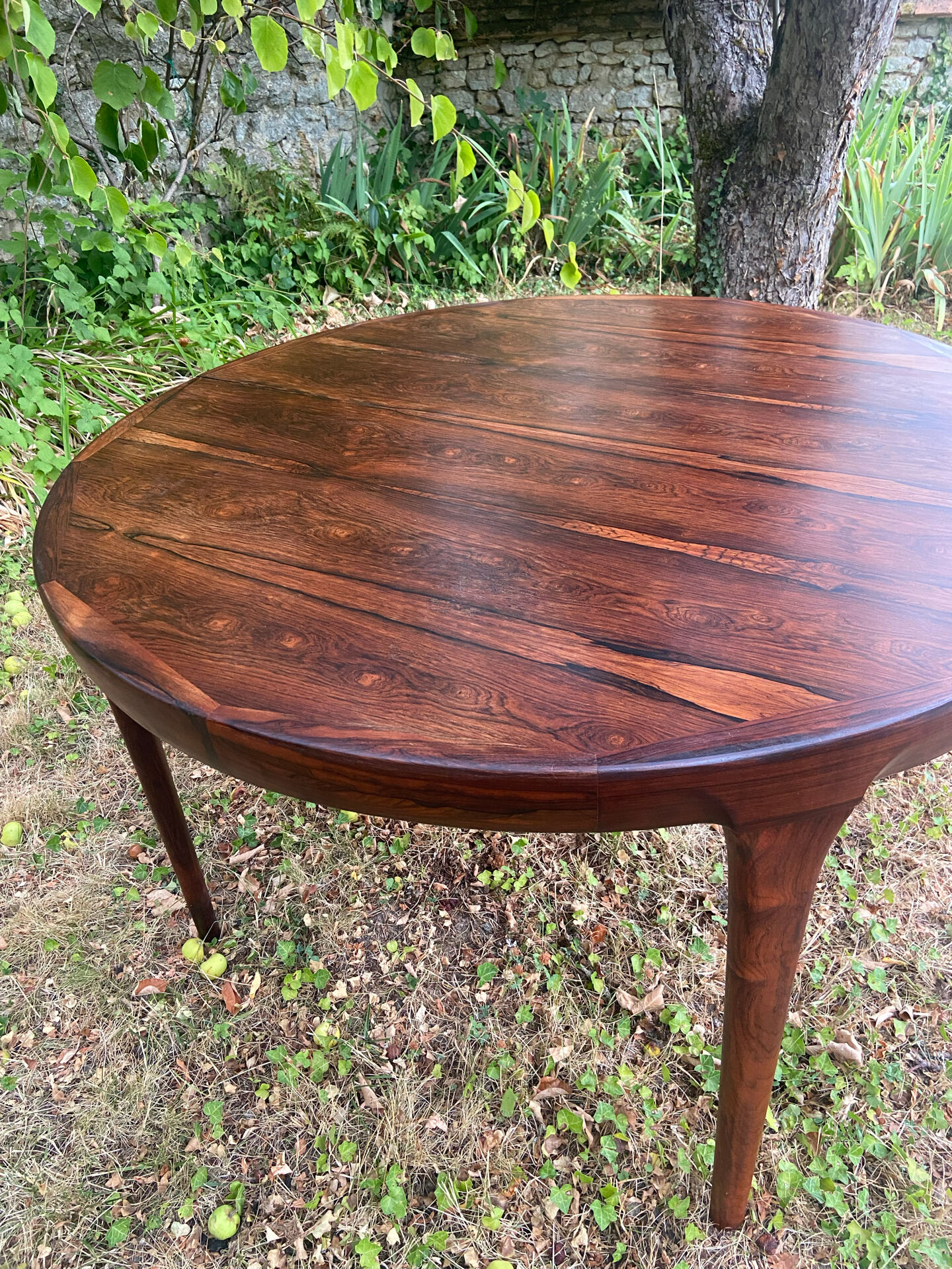 Table à manger scandinave palissandre de Rio
