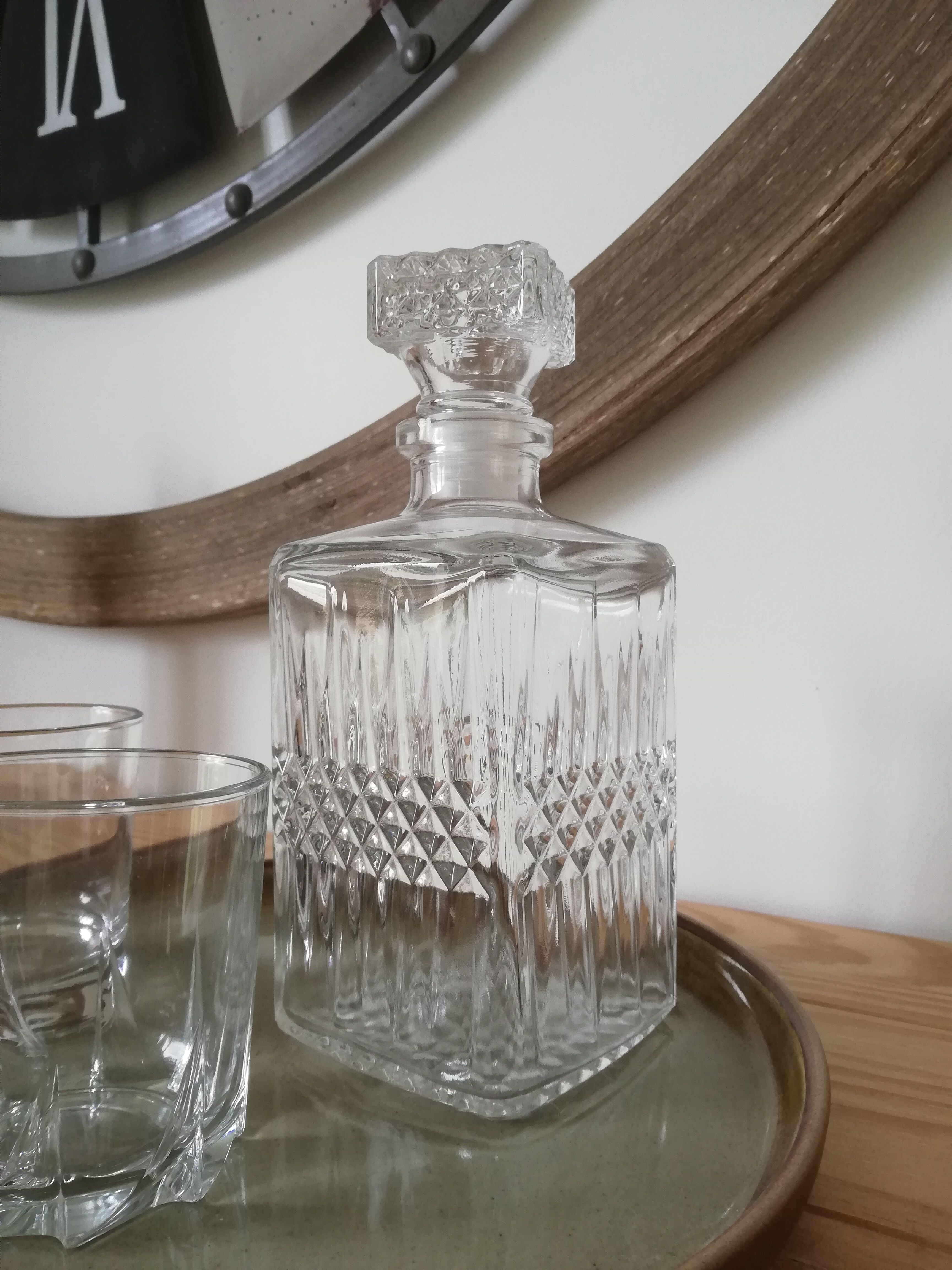 Vintage whisky decanter