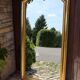 Large gold mirror in Louis XV style