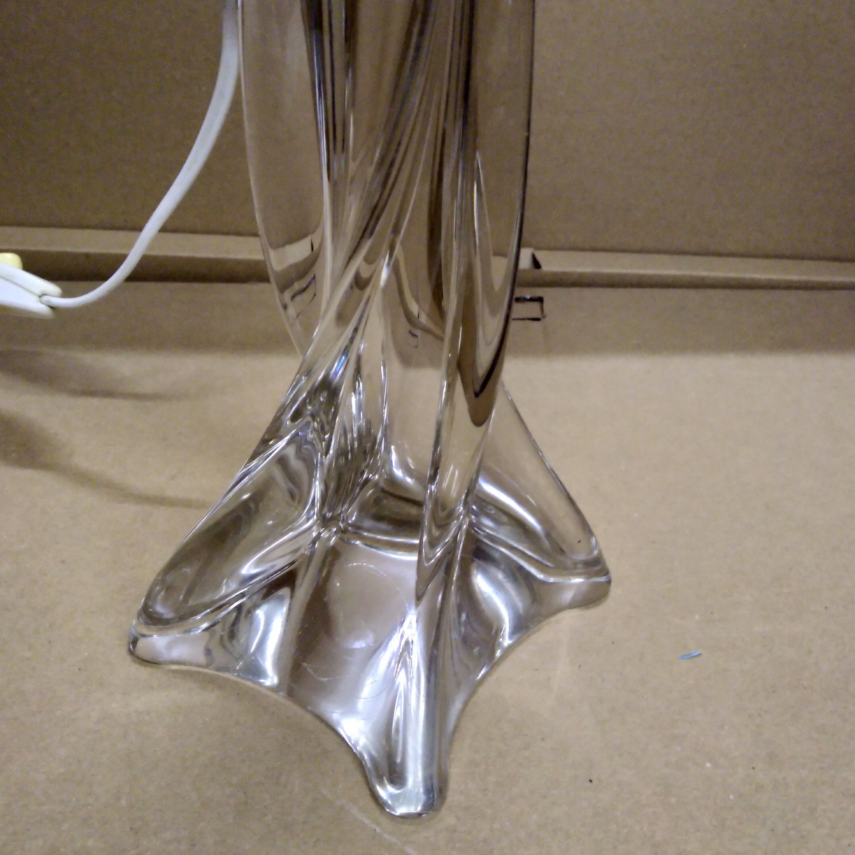 Crystal lamp foot 1940