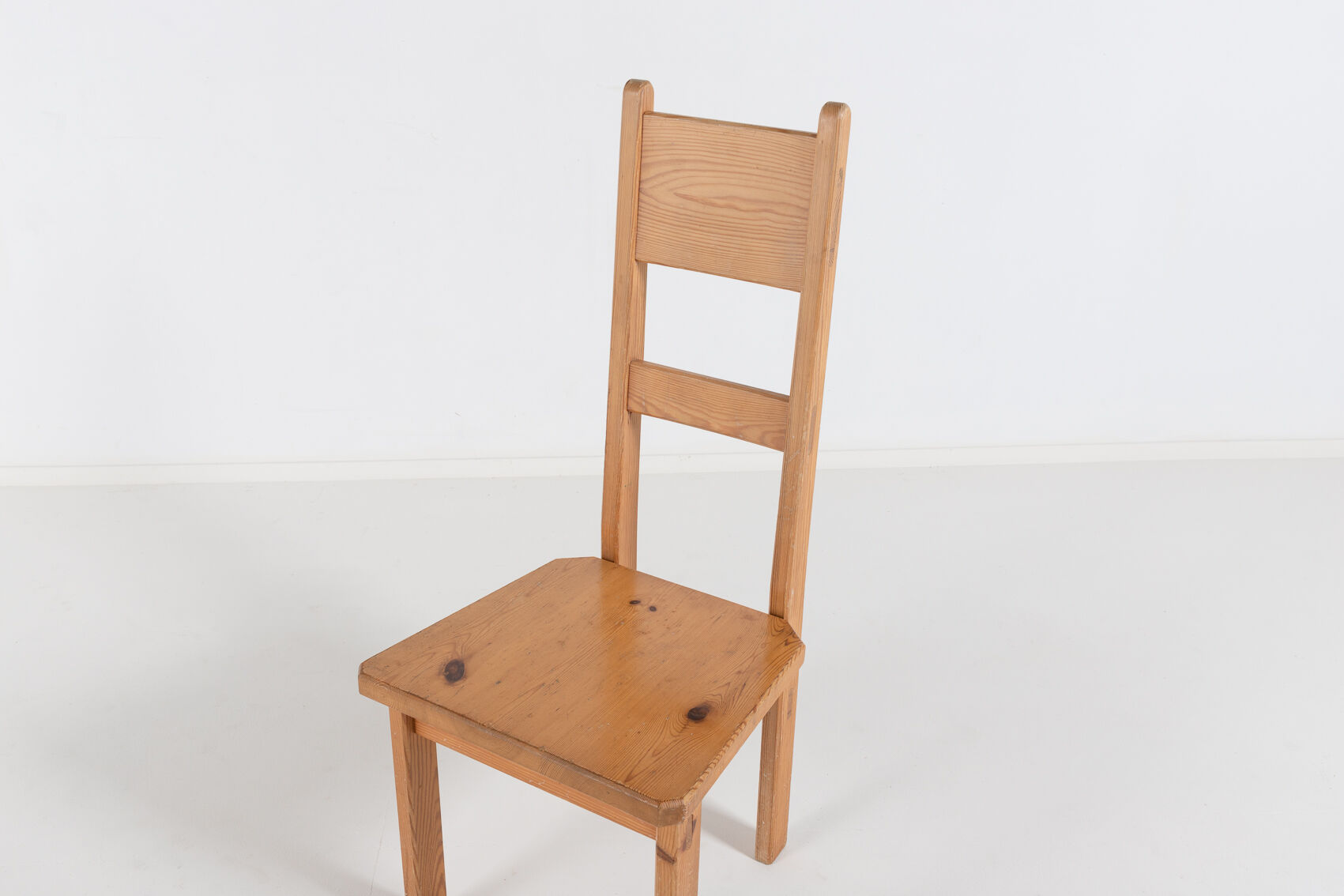 Set of 6 pine chairs by Roland Wilhelmsson for Karl Andersson & Söner Sweden 1960