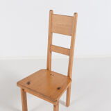 Set of 6 pine chairs by Roland Wilhelmsson for Karl Andersson & Söner Sweden 1960