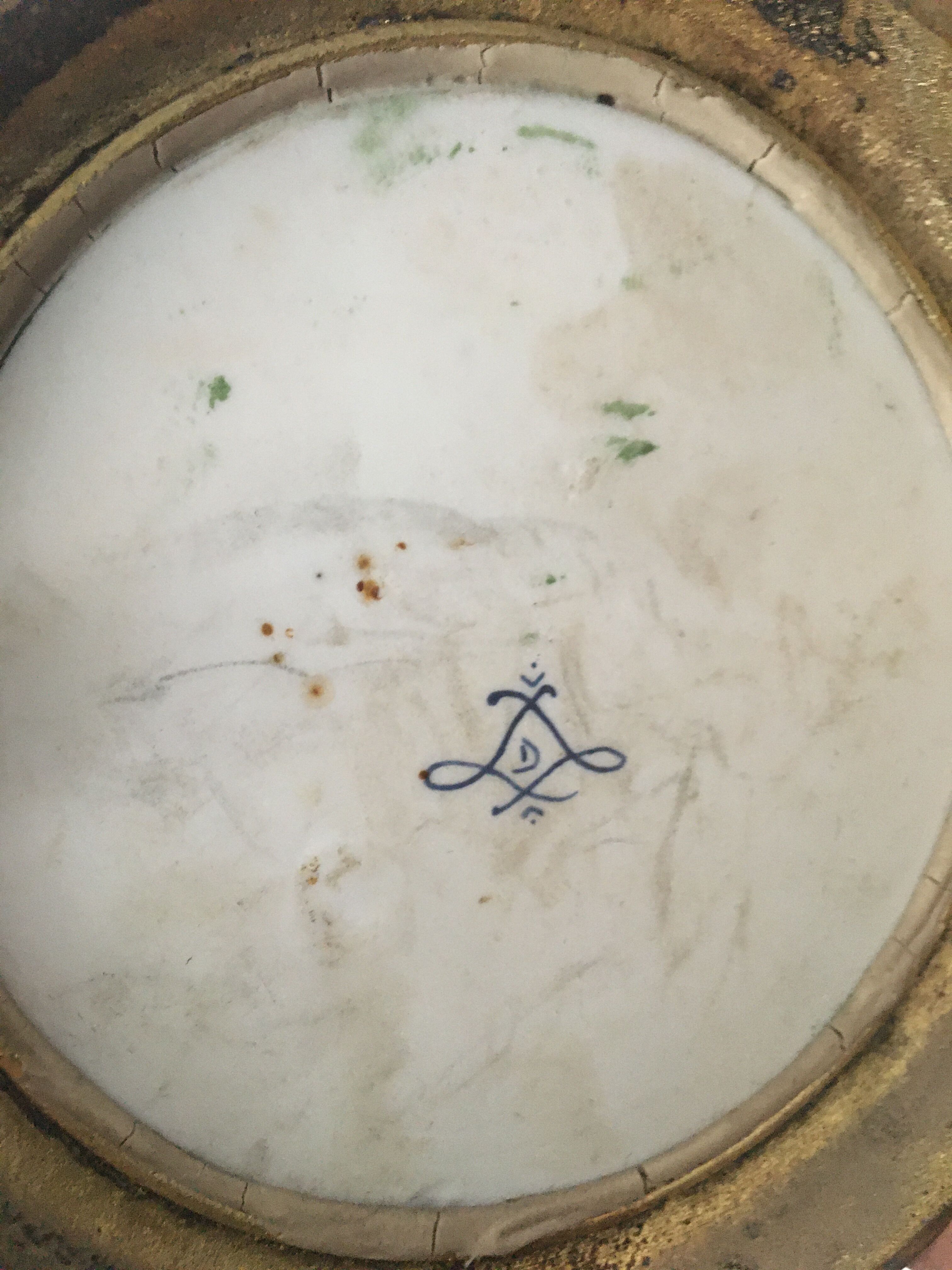 Pair of 1900 appliques