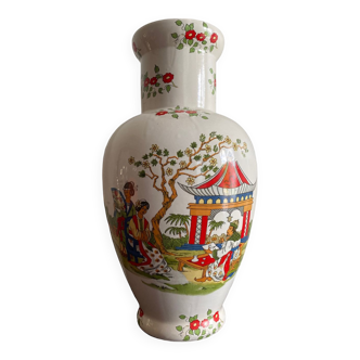 Vase Faïence Chinoise