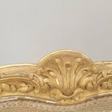 Louis xv style fireplace screen fire screen in gilded wood 19th century tapestry