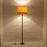 Leather-covered floor lamp, K & L Belysning Sweden.