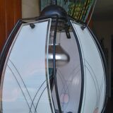 60s pendant light with 4 facets