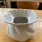 White porcelain vase