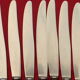 Lot de 12 couteaux Apollonox lame inox manche bakélite.
