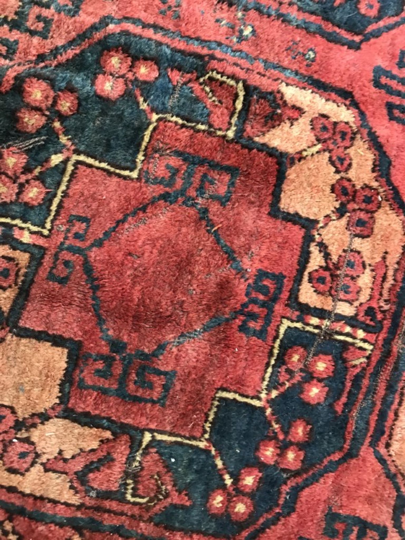 Carpet 19th century former Turkmen Ersari handmade 205 X 288 CM