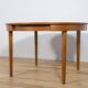 Mid century round extendable dining table and chairs from mcintosh, 1960s, set of 5