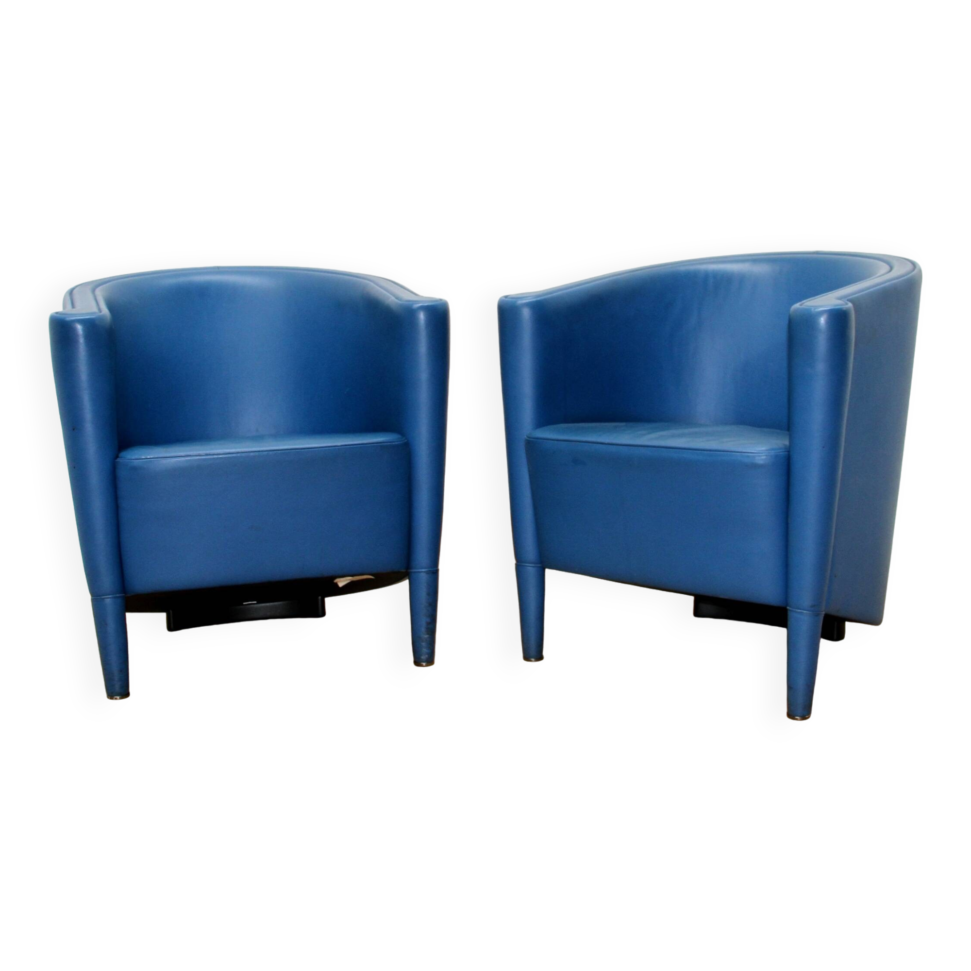 Pair of Rich armchairs, Moroso
