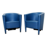 Pair of Rich armchairs, Moroso