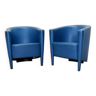 Pair of Rich armchairs, Moroso