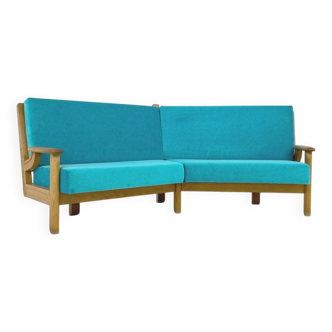 Canapé Curved Guillerme et Chambron pour Vos Maison, 1960s
