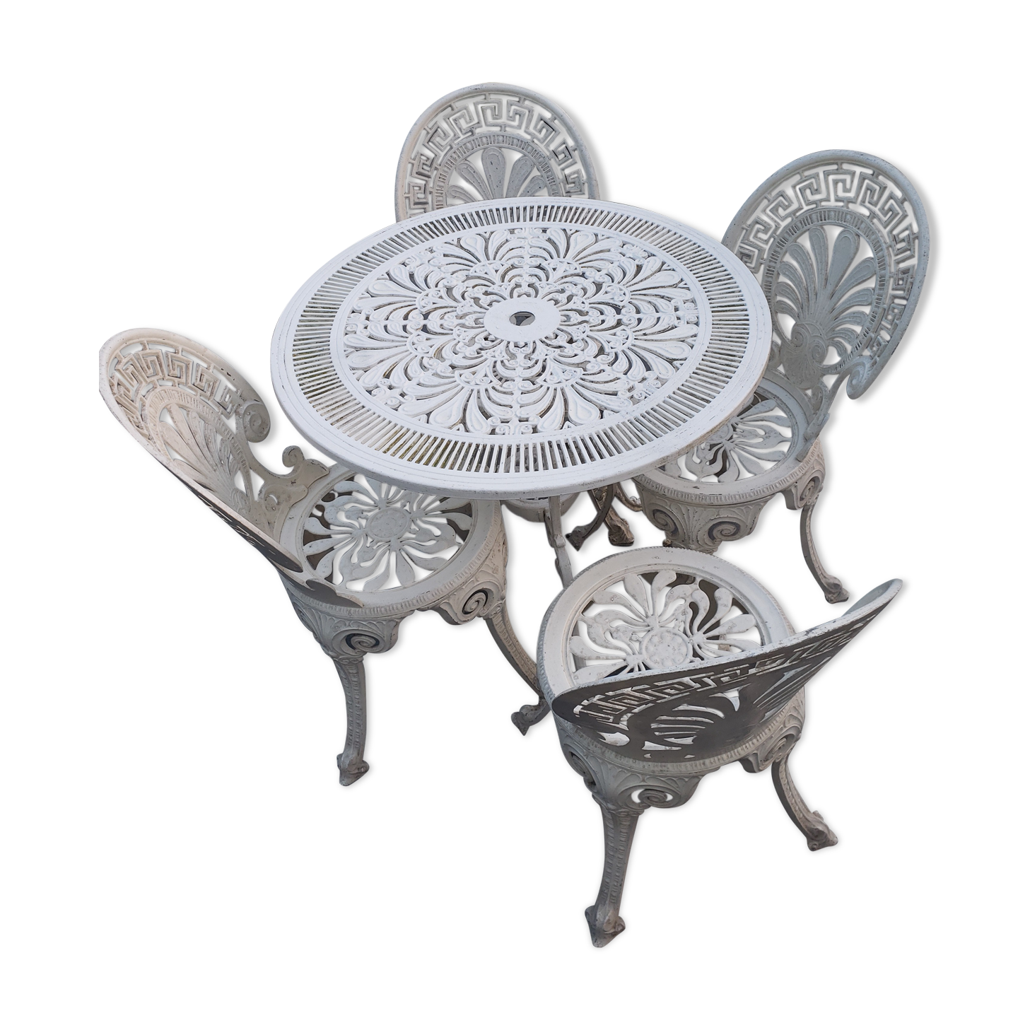 Antique garden furniture