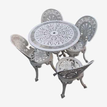 Antique garden furniture