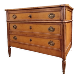 Chest of drawers 3 drawers Louis XVI style
