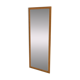 Miroir scandinave en chêne, Suède 1960, 127x49cm