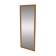 Miroir scandinave en chêne, Suède 1960, 127x49cm
