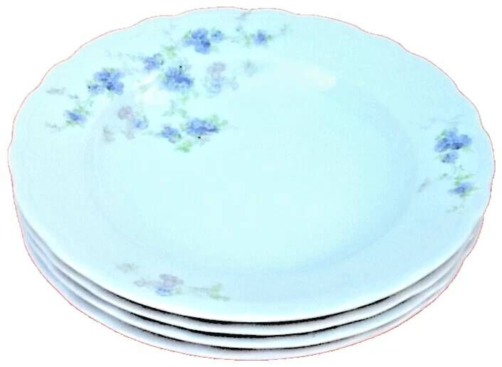 4 deep plates Porcelain Ancap Sona Verona Italy