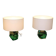 Paire de lampes murano, XX ème