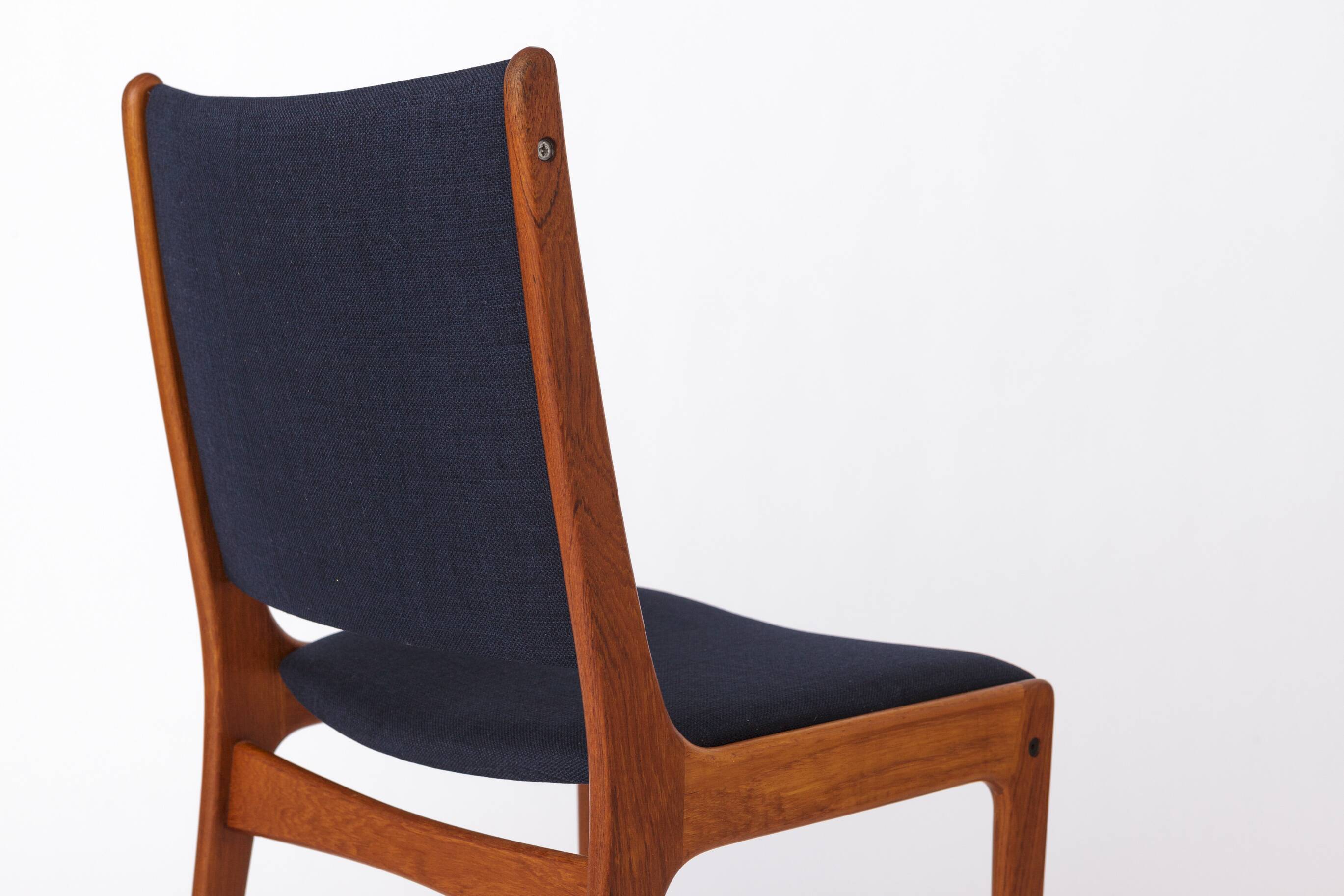 4 of 8 Johannes Andersen Dining Chairs | Danish Teak Mid-Century Design