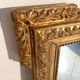 Louis XVI style and 19th century fireplace mirror