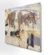 Set of 2 abstract paintings titled “Fyrhat” by the Belgian Artist Nico de G