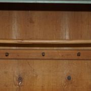 Armoire de mariage allemande antique 1818 peinte à la main