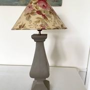 Lampe bois tourné