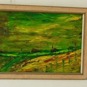 "Vibrant Pastures" by the artist Stig Allan