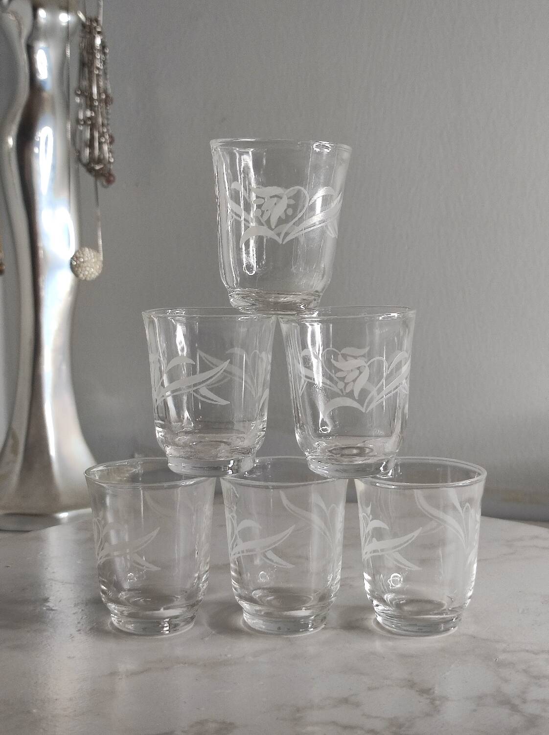 Engraved glasses