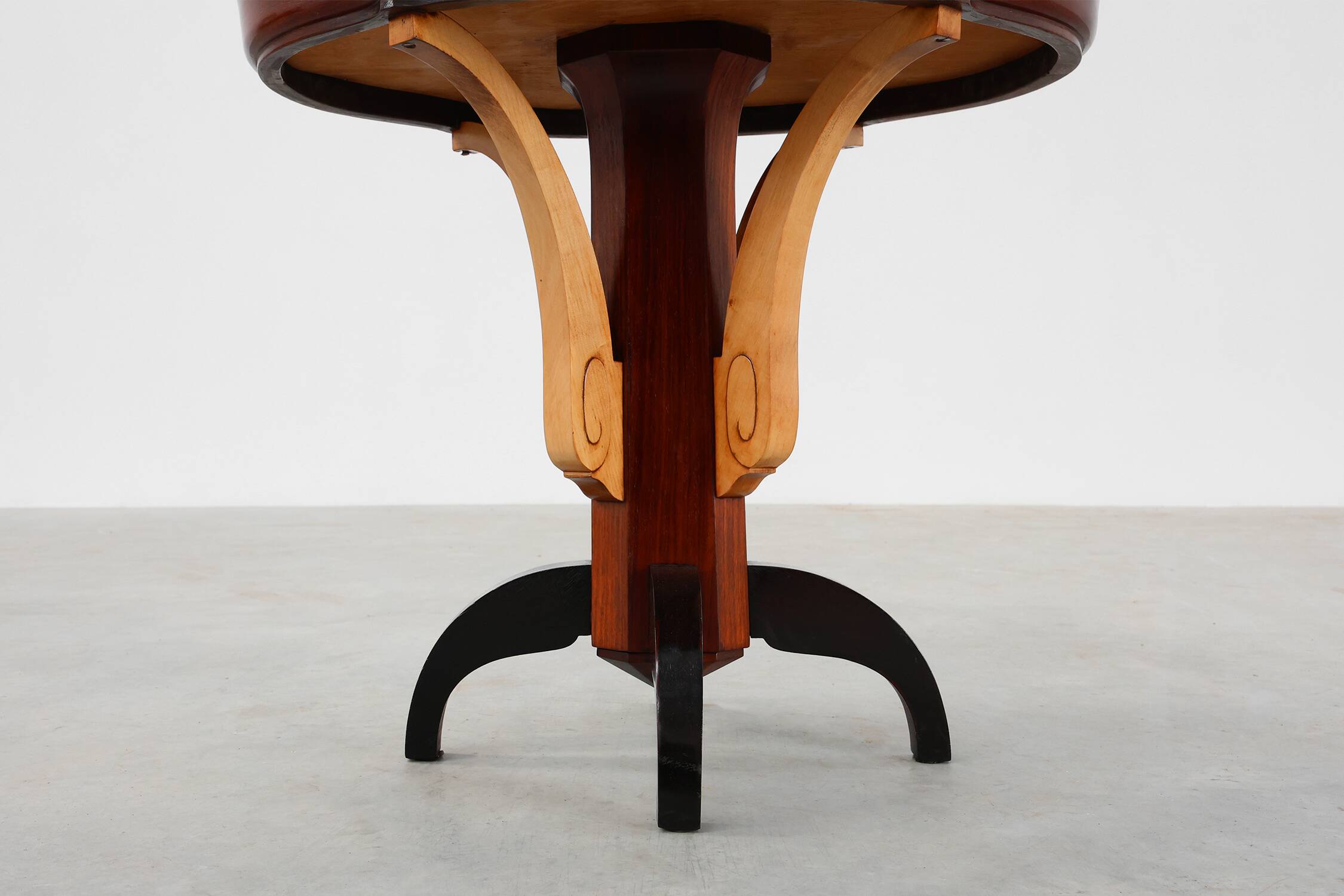 Art Deco side table in wood, France ca. 1930