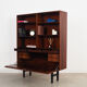 Rosewood bookcase, danish design, 1960s, manufactured by omann jun