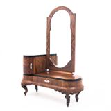 Dressing table - Art Deco tremo mirror, Italy, 1920s. After renovation.