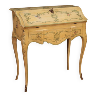 Painted bureau in Venetian style from 1960s