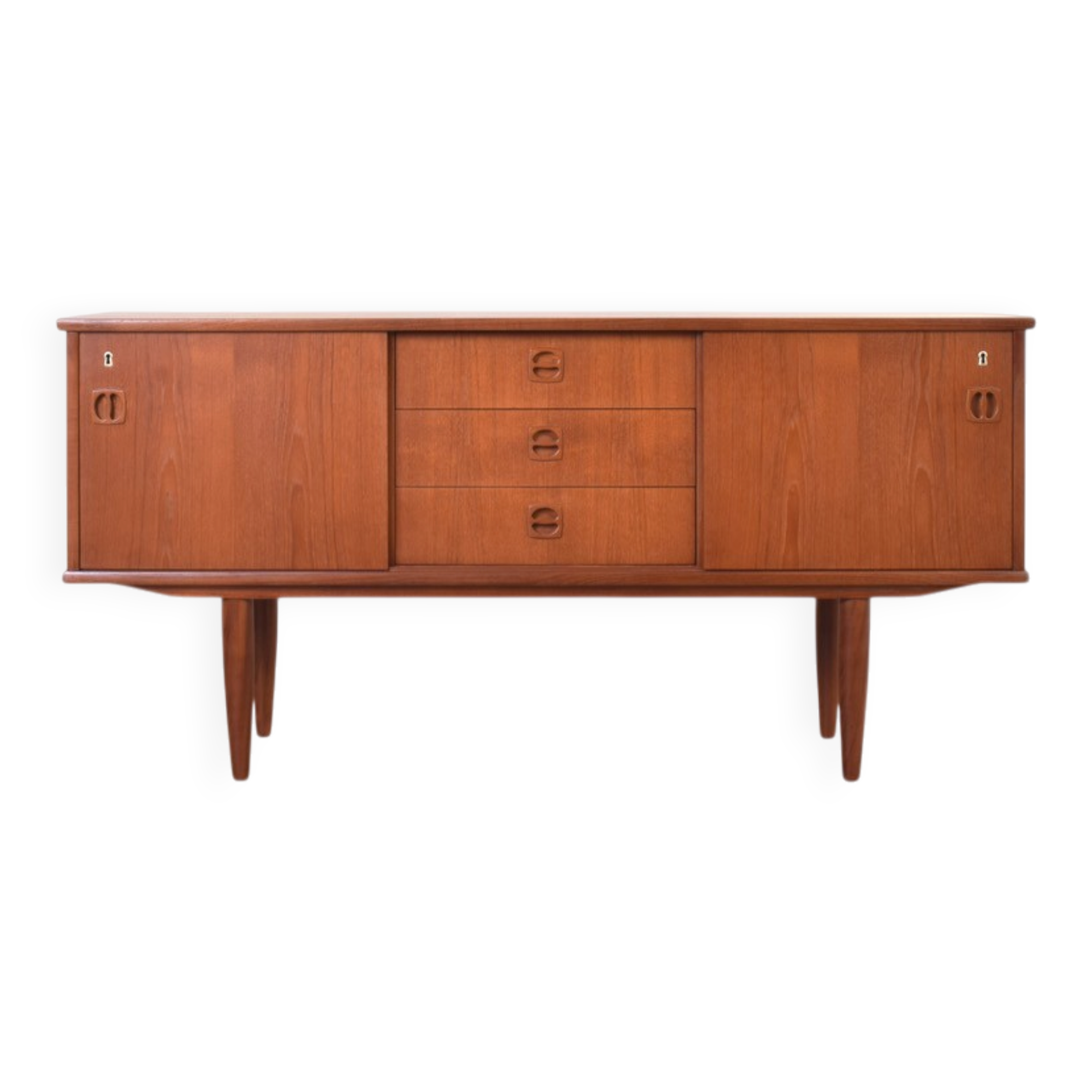 Mid-Century Danish Teak Sideboard, 1960s.