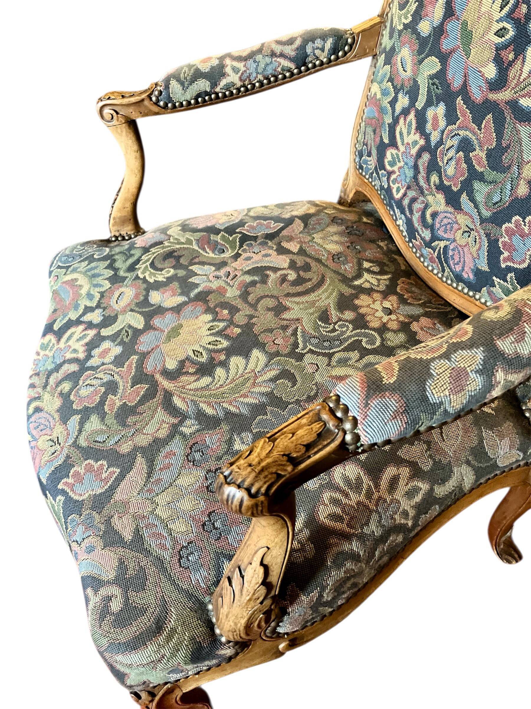 Queen's armchair from the Louis XV period
