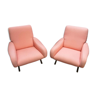 Pair of armchairs  model "Lady" by Marco Zanuso